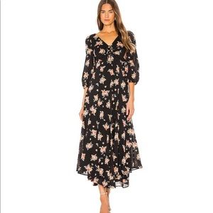 Free People NWT Sea Glass Midi Dress